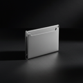 Forge Slim Metal Card Holder - brushed stainless steel