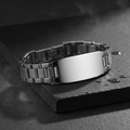 Aurum Steel ID Bracelet - premium stainless steel