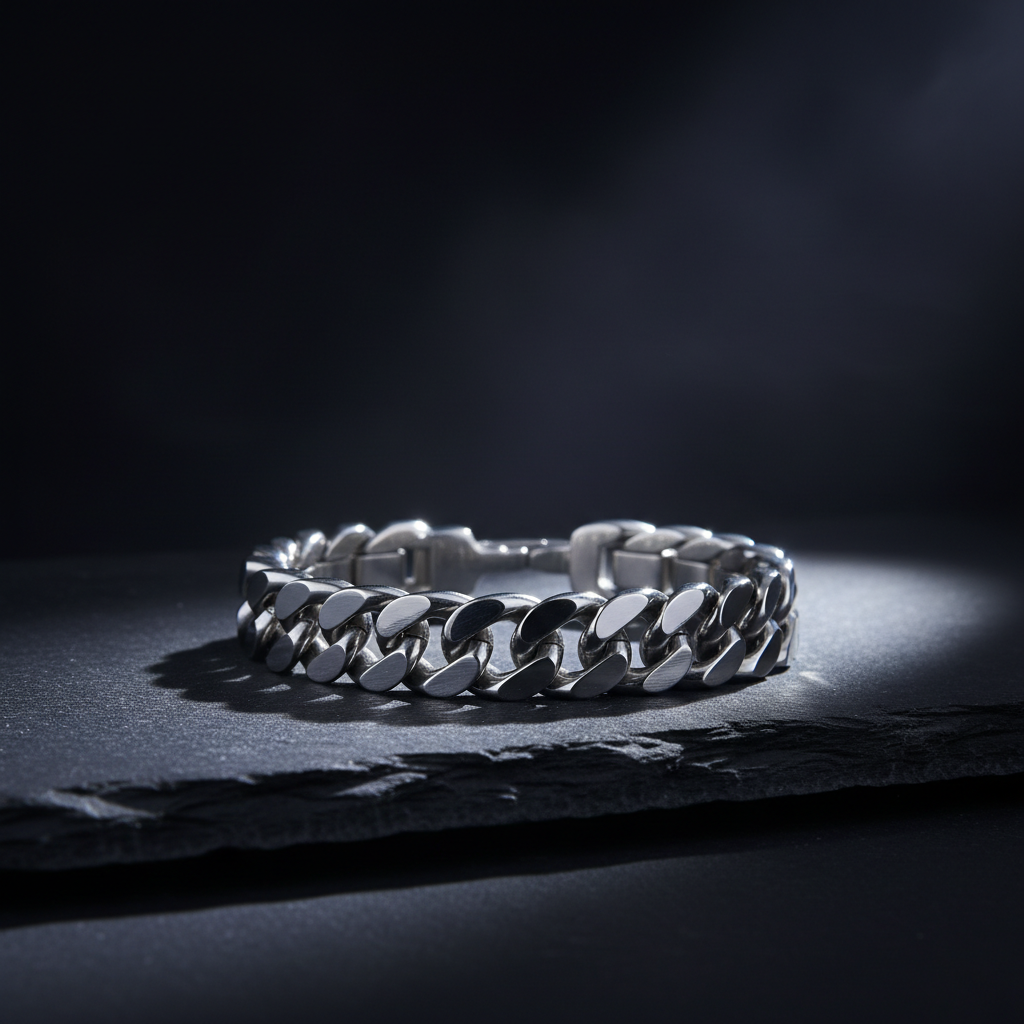 Forge Stainless Steel Chain Bracelet
